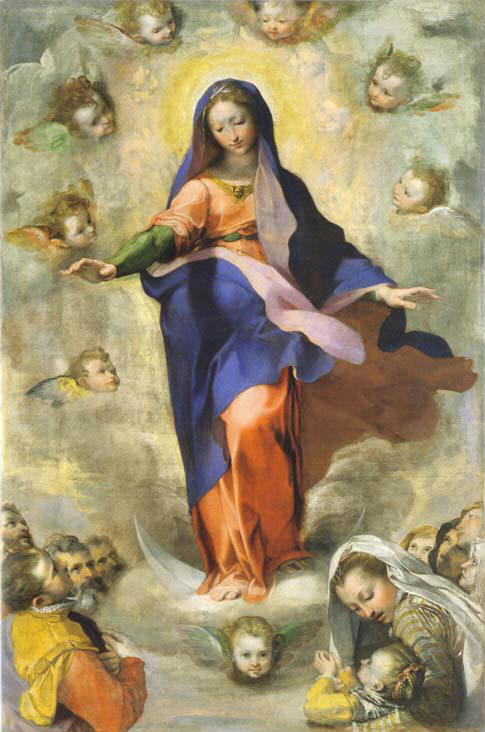 BAROCCI, IMMACOLATA CONCEZIONE, 1575 c., GALLERIA DELLE MARCHE, URBINO