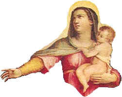 GIORGIO VASARI , MADONNA DELLA MISERICORDIA (Part. : crf. Foto 4) . 